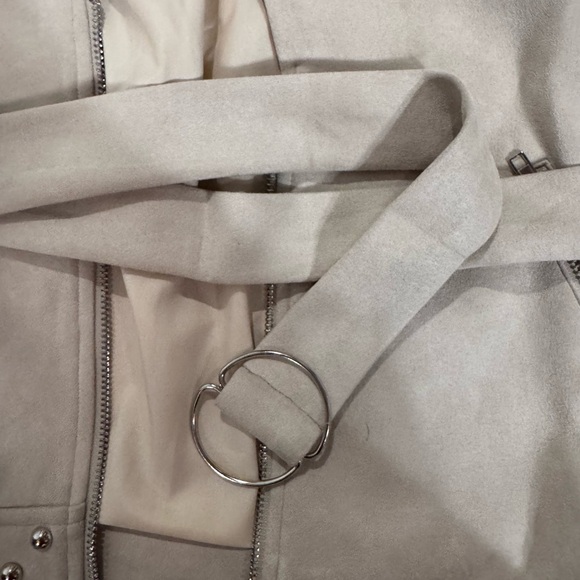 ByEgreis suede-feel studded jacket - Picture 6 of 9